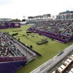 LONDRES. Vista general del estadio Lord's Cricket Ground donde se están celebrando los octavos de final del torneo olímpico de tiro con arco por equipos. Foto: EFE