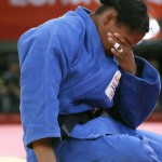 LONDRES. La colombiana Yujri Alvear tras el combate con la francesa Lucie Decosse en la categoría -70 kilos de las eliminatorias del torneo olímpico de judo en el ExCel Arena. Foto: EFE