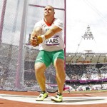 LONDRES. El húngaro Krisztian Pars compite en la prueba de lanzamiento de martillo en la competición de Atletismo en los Juegos Olímpicos de Londres 2012. Foto: EFE