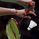 LONDRES. El chino Long Chen celebra tras vencer al surcoreano Hyun li Lee en el partido por el bronce individual masculino de la competición de bádminton en los Juegos Olímpicos de Londres 2012. Foto: EFE