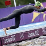 LONDRES. El triatleta español Mario Mola,durante la prueba del triatlón en los Juegos Olímpicos de Londres 2012. Foto: EFE