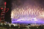LONDRES. Vista de juegos pirotécnicos en la ceremonia de clausura de los Juegos Olímpicos de Londres 2012. Foto: EFE