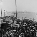 Migrantes en el Titanic Migrantes listos para abordar el Titanic. Foto: © National Maritime Museum