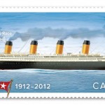 Sello para conmemorar el 100 aniversario de la catástrofe del Titanic.