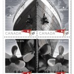 Sello para conmemorar el 100 aniversario de la catástrofe del Titanic.