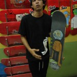 José Barragán además de ser un apasionado por el skateboarding también disfruta de hacer diseños en tablas de skate. José Barragán además de ser un apasionado por el skateboarding también disfruta de hacer diseños en tablas de skate.