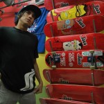 Allan García, de 26 años, prefiere el skateboarding porque Allan García, de 26 años, prefiere el skateboarding porque