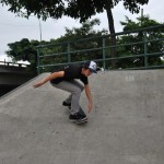 Allan García en una de las rampas del conjunto recreacional Deportes Extremos Skateboarding y Bicicross (Juan Tanca Marengo frente al Mall del Sol). Allan García en una de las rampas del conjunto recreacional Deportes Extremos Skateboarding y Bicicross (Juan Tanca Marengo frente al Mall del Sol).