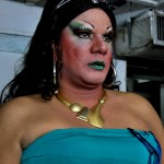 Darangeles lista para entretener al público de la discoteca Zona Caliente.
