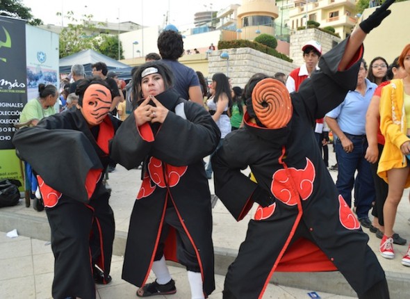 Un Team se forma cuando varios Cosplayers se unen para interpretar personajes de la misma serie, en este caso Naruto