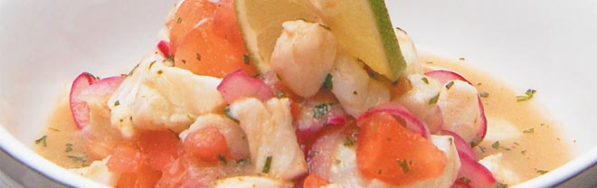 Cebiche de tilapia