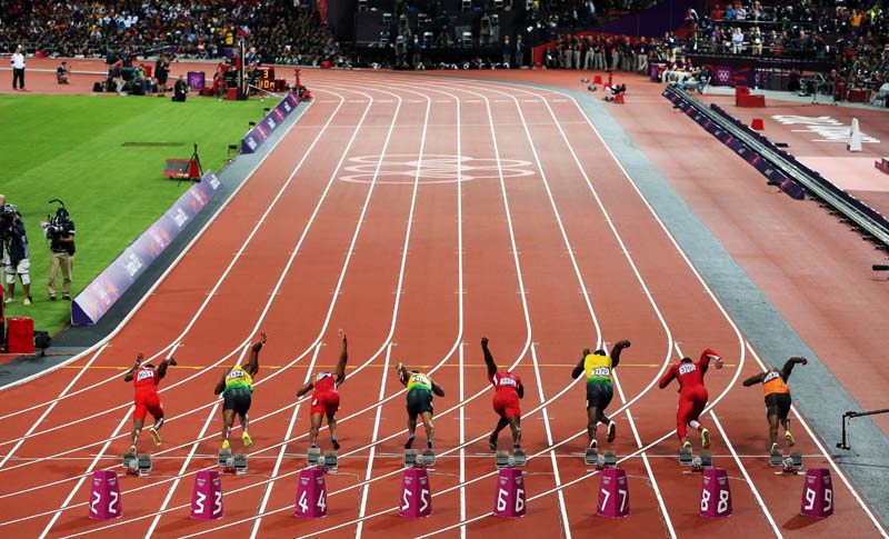 Juegos Olímpicos Londres 2012 100 metros planos