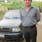 El doctor Jaime Fernando Andrade Mafla lleva tres años atendieno en el dispensario de Changuil Alto, parroquia Régulo de Mora.